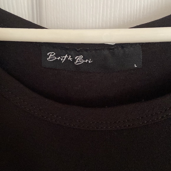 Womens size L black maxi dress - Picture 2 of 6